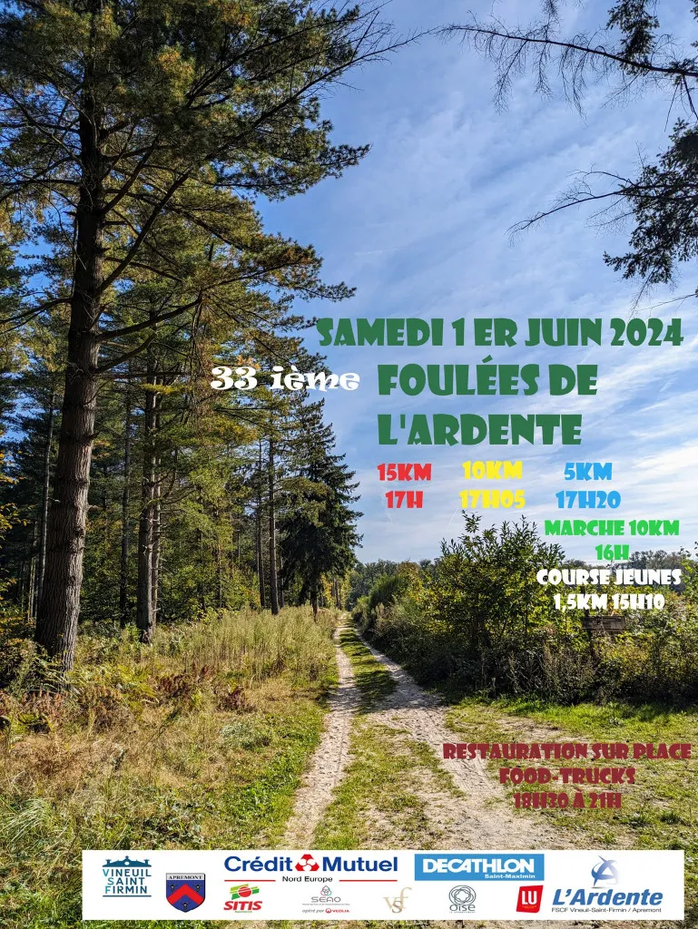 Foulées de l’Ardente 2025 Inscription Résultats