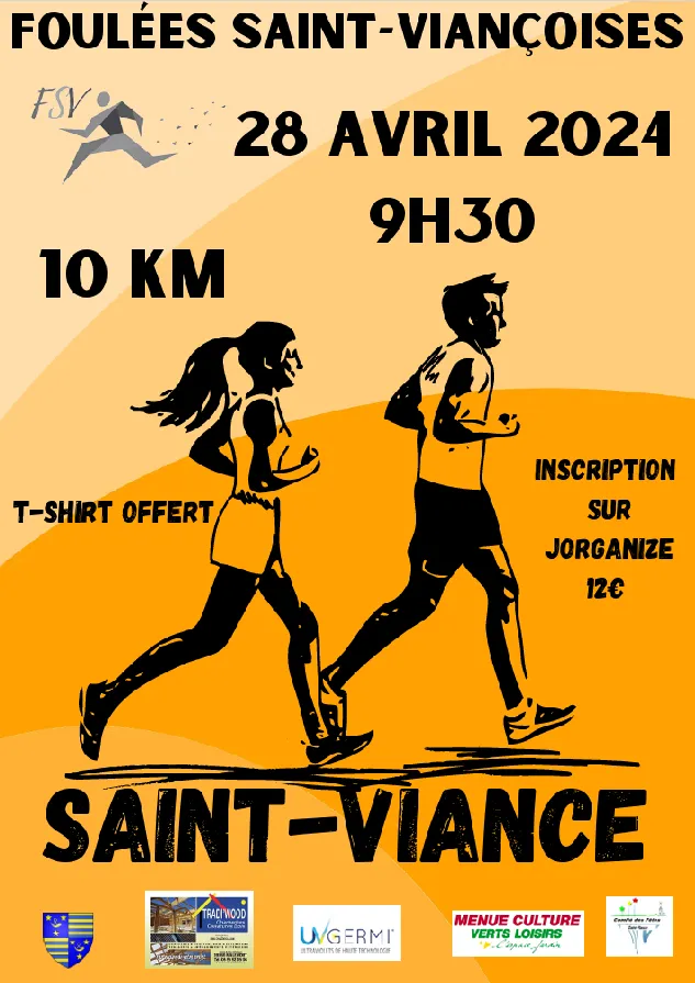 Foulées de Saint Viance 2025 Inscription Résultats