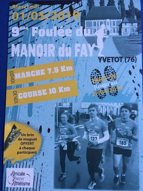 Foulées du Manoir du Fay 2025 Inscription Résultats