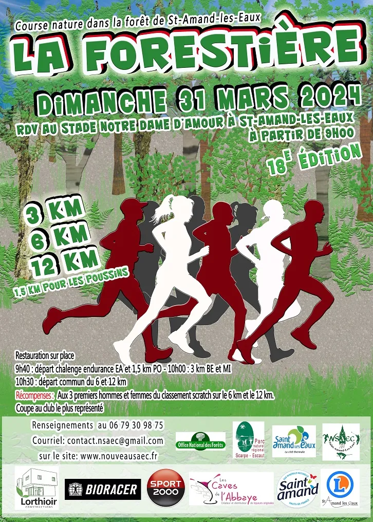 La Forestière – Saint Amand les Eaux 2025 Inscription Résultats