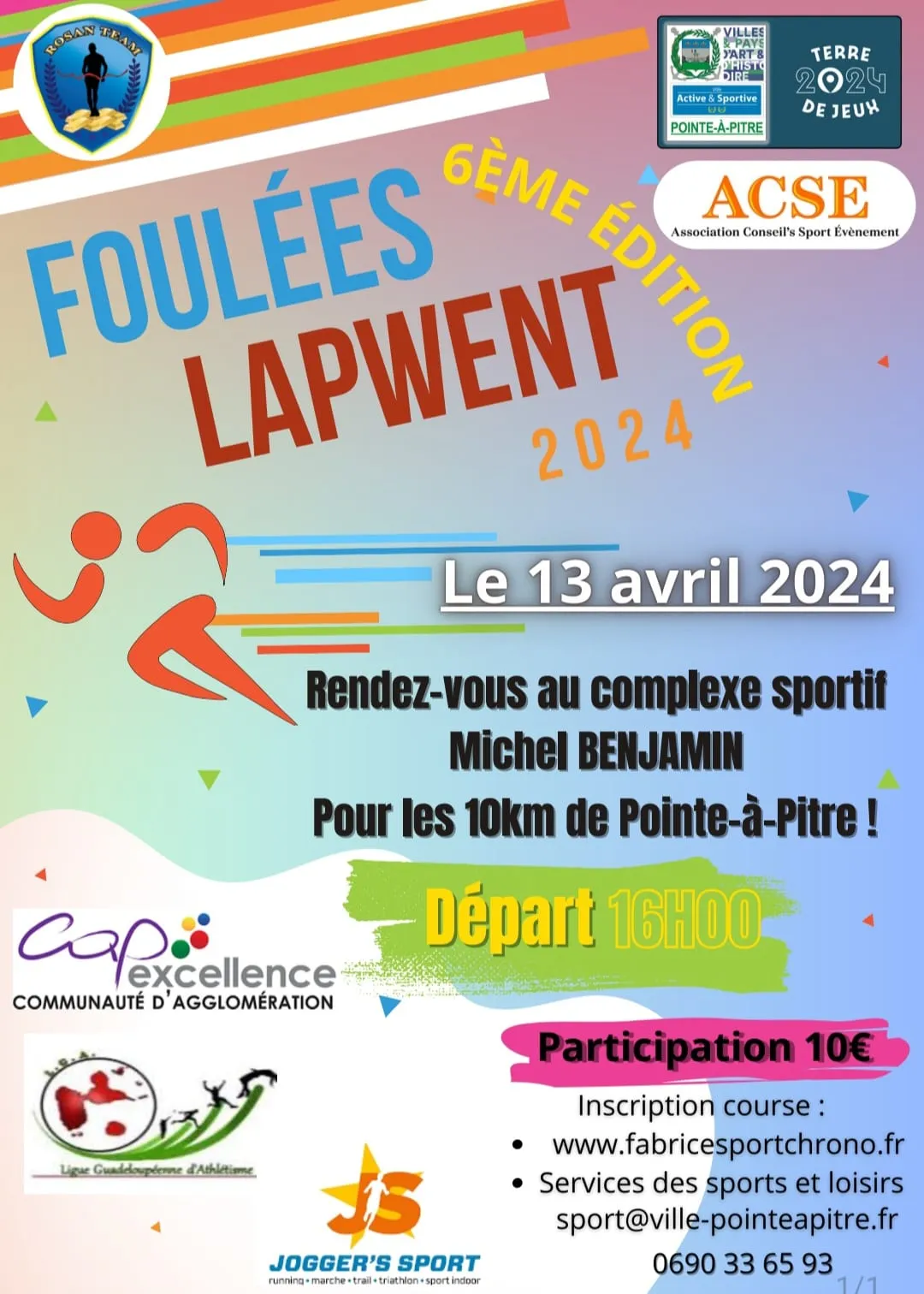 Les Foulées Lapwent 2025 Inscription Résultats
