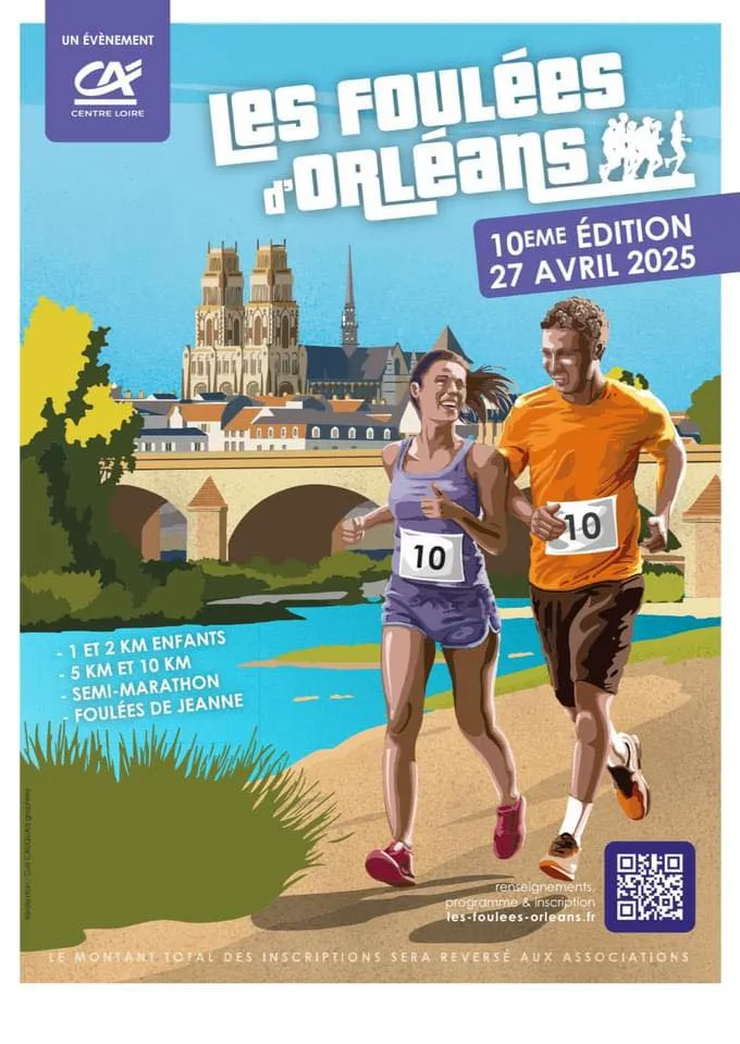 Foulées d’Orléans 2025 Inscription Résultats
