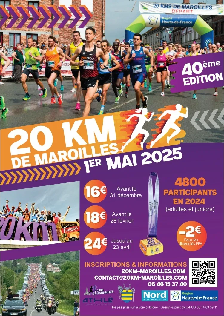 affiche de la course
