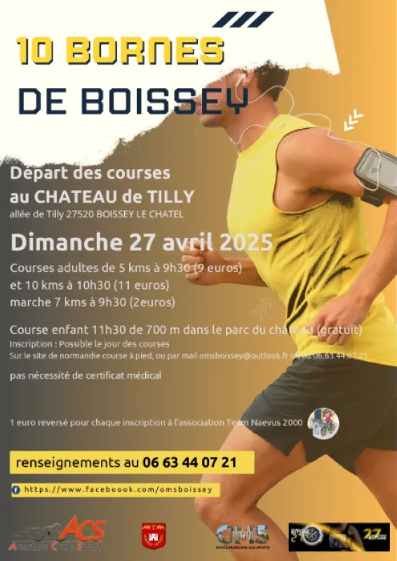 10 bornes de Boissey 2025 Inscription Résultats