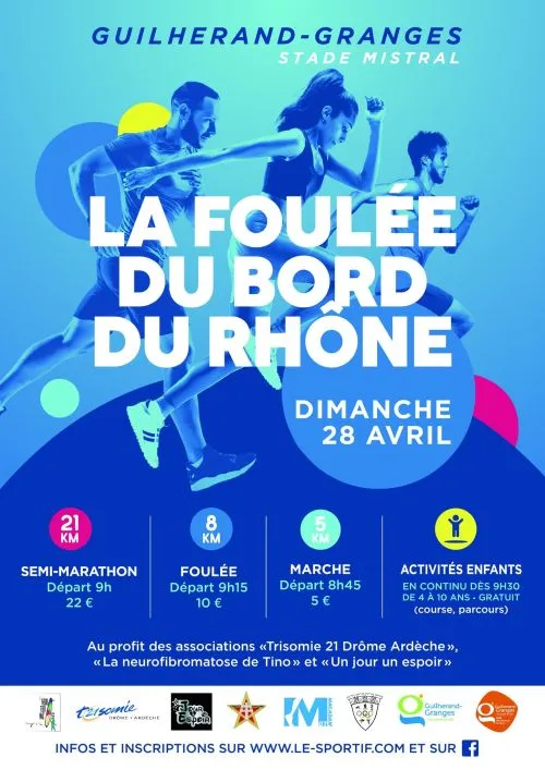 Foulée du bord du rhône 2025 Inscription Résultats