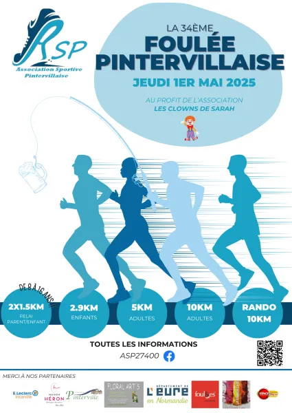 Foulée Pintervillaise 2025 Inscription Résultats